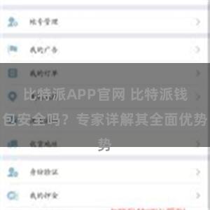 比特派APP官网 比特派钱包安全吗？专家详解其全面优势