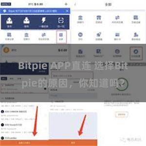 Bitpie APP直连 选择Bitpie的原因，你知道吗？