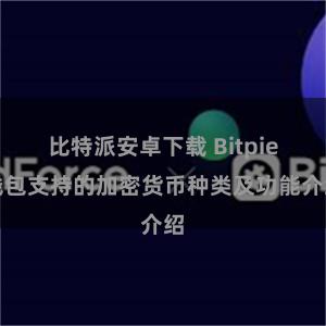 比特派安卓下载 Bitpie钱包支持的加密货币种类及功能介绍