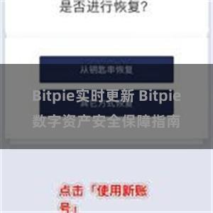 Bitpie实时更新 Bitpie数字资产安全保障指南