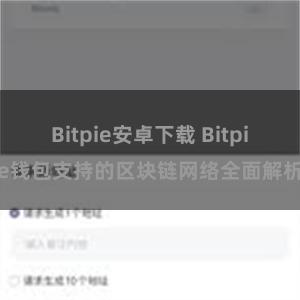 Bitpie安卓下载 Bitpie钱包支持的区块链网络全面解析