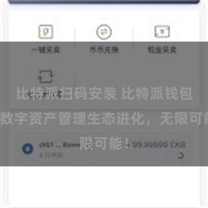 比特派扫码安装 比特派钱包：数字资产管理生态进化，无限可能！