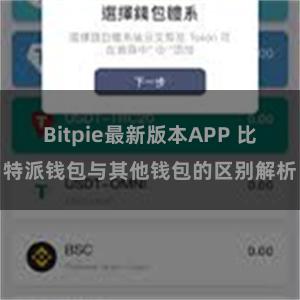 Bitpie最新版本APP 比特派钱包与其他钱包的区别解析