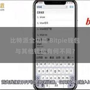 比特派全功能 Bitpie钱包与其他钱包有何不同？