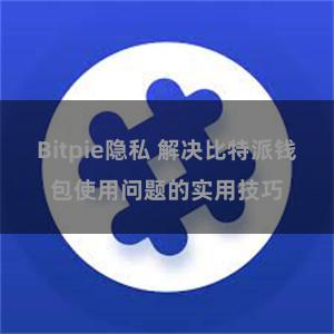 Bitpie隐私 解决比特派钱包使用问题的实用技巧