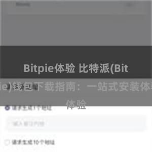 Bitpie体验 比特派(Bitpie)钱包下载指南：一站式安装体验