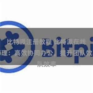 比特派注册教程 比特派在线管理：高效协同办公，提升团队效率