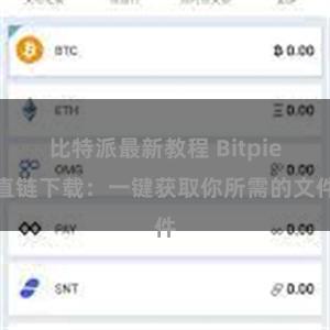 比特派最新教程 Bitpie直链下载：一键获取你所需的文件