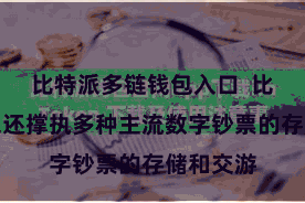 比特派多链钱包入口  比特派钱包还撑执多种主流数字钞票的存储和交游